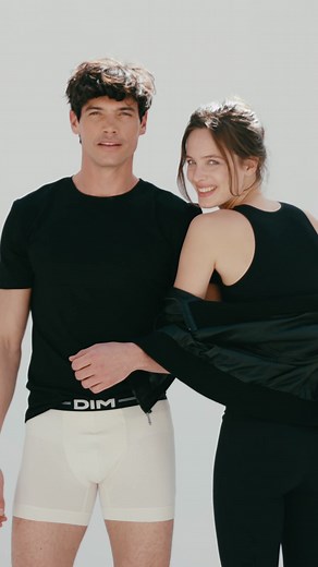 Découvrez DIM ICONS 🖤 Une collection pour toute la famille, qui incarne le confort, la qualité et le style athleisure. Des pièces en coton modal et seamless, dans une variété de styles et de formes, faciles à mixer et faciles à porter. RDV en boutique DIM et sur bit.ly/DimIcons #DimIcons | Dim