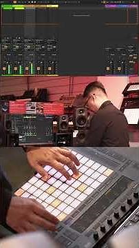 Making music without a keyboard or mouse? 🎛️Ableton Push 2 +Live 12 Suite #ckmusic #ableton