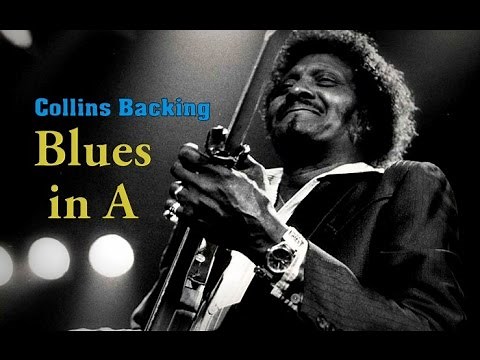 🎸 Texas Blues Guitar Backing Track - Albert Collins Style in A 🍾