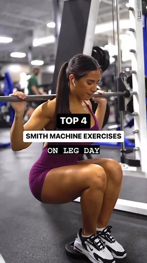 Via ig kzfetters 😍 A few of my top favorite smith machine exercises on leg day⚒🔥 1) Elevated squats (close stance) 2) Elevated reverse lunges 3) Good mornings 4) B-stance good mornings Save & share with your gym bestie!!🫶🏽 | Bodybuilding-Motivation.org