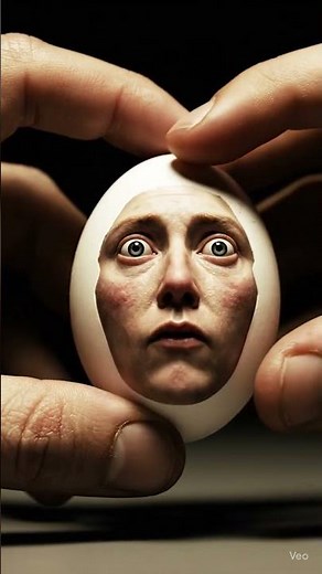This Egg Begged Me Not To Squeeze. #asmr #weirdasmr #creepy #ai