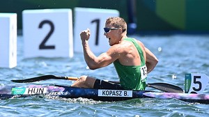 Hungary wins gold and silver in 1000m kayak race