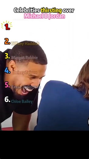 Celebrities Can’t Get Over Michael B. Jordan 😍😂 | #celebrity #viral #shorts