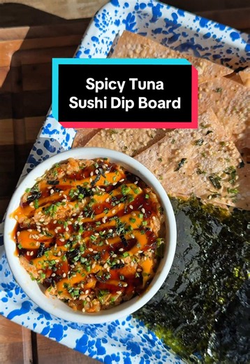 Sushi-Inspired Dip Board Recipe with Tuna