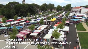 A Biscarrosse, les marchés c'est toute l'année ! Et l'été c'est tous les jours ! Découvrez nos marchés locaux en vidéo ! Toutes les infos ici : http://www.biscarrosse.com/experiences/blog/ca-se-passe-bisca/marche-traditionnel-ou-artisanal-vous-avez-le-choix | Bisca Grands Lacs