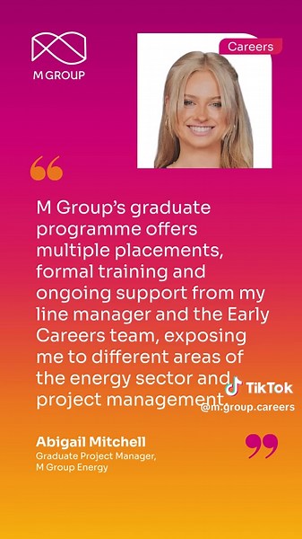 🎓 It’s National Graduate Week! Ready to turn your degree into a career that makes an impact? Check out what our grads have to say about life at M Group and discover opportunities across water, energy, rail & aviation, highways, telecoms, and more! Join us! Your next opportunity could be just a click away! Check out our graduate roles in the bio link. #MGroup #MGroupCareers #GradsScheme #UKJobs #GraduateWeek25