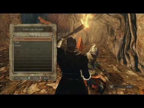 Hex merchant Felkin the Outcast Dark Souls 2