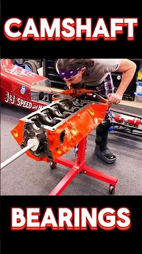 TEAMWORK! Installing Camshaft Bearings in a Small Block Chevy #shorts