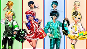 15K views · 360 reactions | ✨Epic Glow Up! Campus Style Transformation | Ladybug, Chloé, Adrien & Luka! | Ladybug 2.0 | Facebook