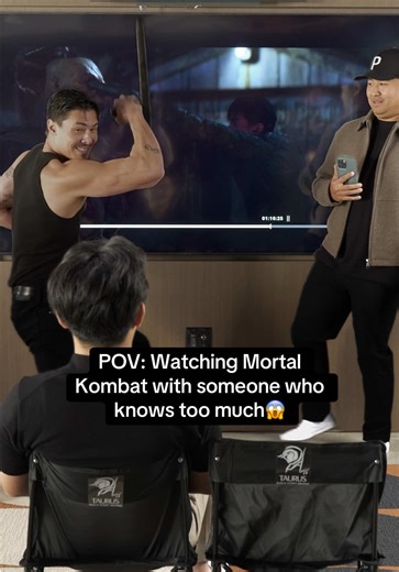 Watching Mortal Kombat with a Superfan