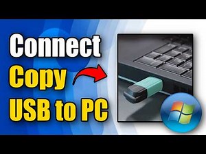 How to Connect & Copy USB Flash Drive to Windows PC (Easy Method)
