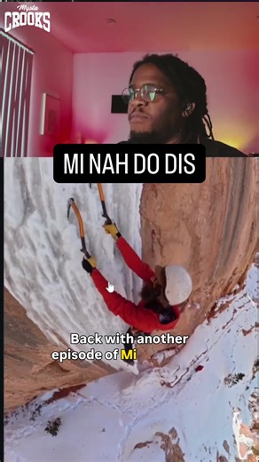 Any ice climbers in the comments? #MiNahDoDis | mi nah do this