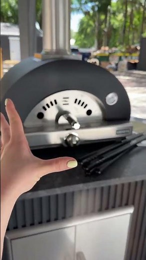 From concept to cook-ready 🔥This outdoor kitchen is officially complete.