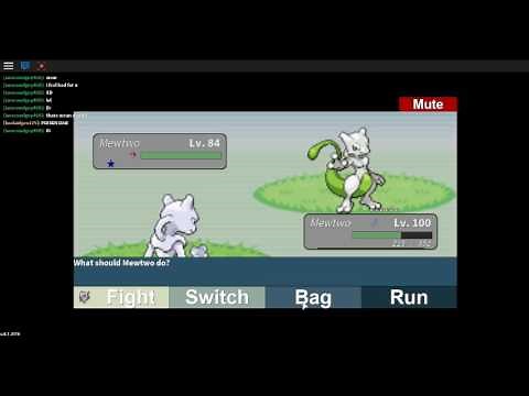 ROBLOX - Project Pokemon - Catching Shiny Mewtwo