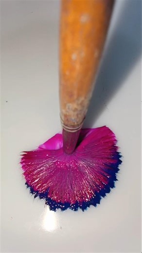 Colour Art Short 💗 #painting #viral