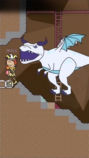 Jester on ice #indiedev #platformer #roguelike #jesters #dragon