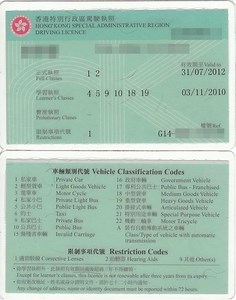 Driving licence in Hong Kong - Alchetron, the free social encyclopedia