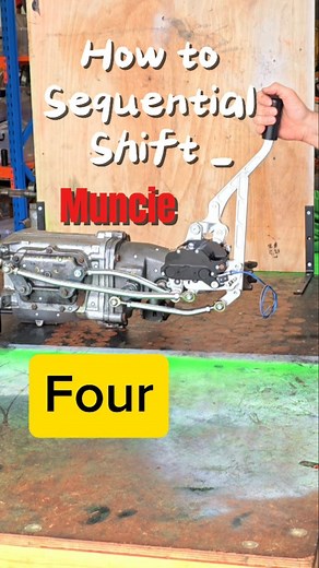 S1 Sequential on Instagram: "We have Muncie sequential. It turns out it was a very simple change to the existing 4 speed shifter, just needing a new mounting plate and shift arms with slight modifications to the push rods. #mucie #musclecar #classiccar #protouring #americanmuscle"