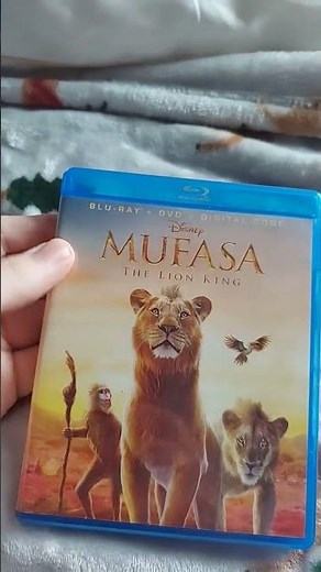 Mufasa The Lion King Blu-ray Unboxing