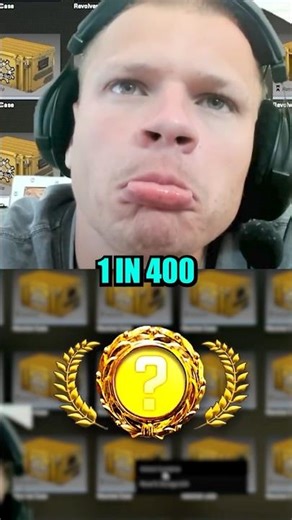 Jynxzi Finds Out There Is a 1 in 400 Chance To Get Gold In CS! 💀😭