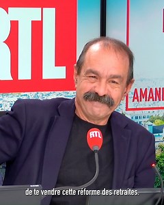 😅 Philippe Martinez écoute le best-of de Philippe Caverivière 👁️ | RTL