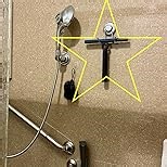 Squeegee for Window Cleaning, Shower Squeegee with Extension Pole, Telescopic Squeegee, Extendable Window Cleaner Tool for Car Windows, Tile Walls, Sliding Door, Shower Glass Door