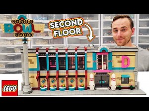 LEGO Bowling Alley SECOND FLOOR ARCADE & DINER Review & Placement