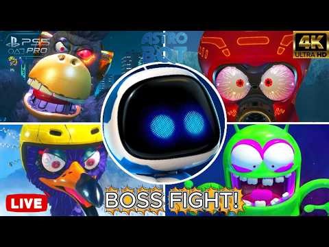 ASTRO BOT: All Bosses Rematch! 🤖💥 (No Damage PS5 Pro) #live #gameplay #PS5