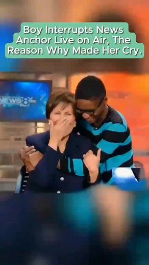 Boy Interrupts News Anchor Live on Air ， The Reason Why Made Her Cry.... | Emilynn Burnett II