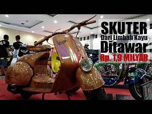 Ratusan Skuter Langka Dan Unik Meriahkan Indonesian Scooter Festival 2018