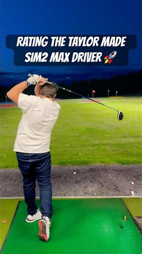 Rating the ​⁠‪@TAYLORMADEGOLF‬ Sim2 Max driver!#golf #shortsfeed #youtubeshorts #golfer #longdrive