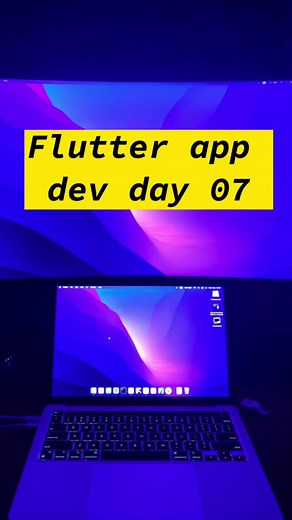 Working on my Flutter project. Still lot to learn 💙 #developer #flutter #coding #frontenddeveloper #devkasun #workspace #appdeveloper