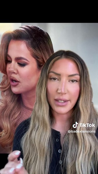 Gorgeous Koko 🫶🏼 #hairtok #kardashians #hairextensions #hair #fyp #hairstyle #greenscreen