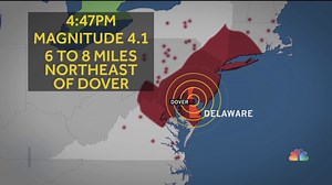 4.1-magnitude earthquake rumbles the East Coast