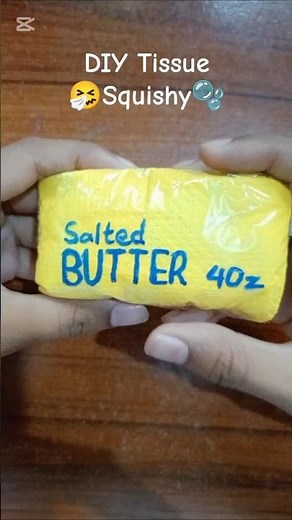 Viral ⁉️🤧DIY Tissue Squishy 🫧 #viral #art