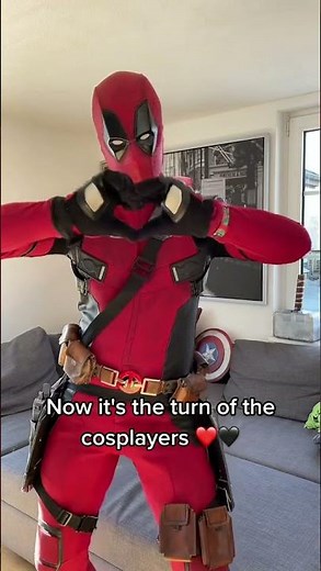 Deadpool’s Turn ❤️🖤 #shorts