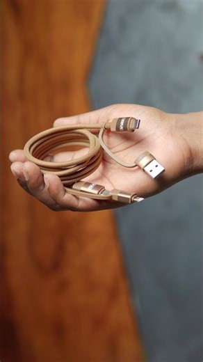 iPhone + Type C + USB = Ek Hi Cable 😍 Must Buy Gadget!