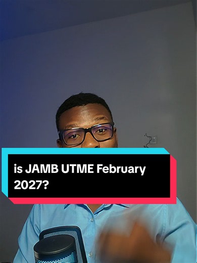 Will jamb be written February 2027 because of the presidential elections? we do not know.#utme #jamb #waec #neco #jamb2027