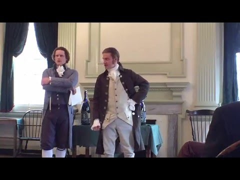 Hamilton and Jefferson debate the First Bank of the US