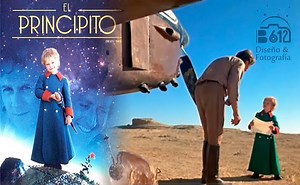 "The Little Prince" - Película. Maravillosa adaptación del cuento homónimo del escritor francés Antoine de Saint-Exupery. Un piloto que tiene que hacer un aterrizaje forzoso en el desierto del Sahara se encuentra con un pequeño príncipe, procedente de otro planeta, que le enseña a descubrir y comprender el sentido de la vida. 1974 Director: Stanley Donen Productora: Paramount Pictures Principito: Steven Warner Aviador: Richard Kiley Zorro: Gene Wilder Willy Wonka & the Chocolate Factory | B612 P