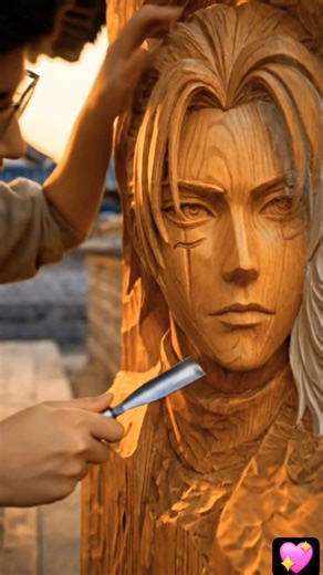 “A Boy Created a Korean Anime Statue 😍The Final Result is Insane! #teamminato #song #hindumythology