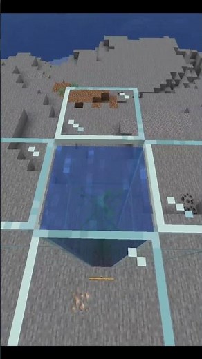 How to Make a Bubble Column in Minecraft! #shorts #minecraft