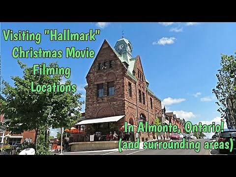 Visit Some Locations Where Hallmark Christmas Movies Were Shot In and around Almonte, Ontario!