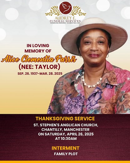 Audrey E. Funeral Services on Reels