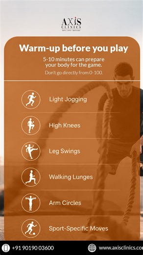 Warm-Up Exercises Before Sports