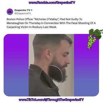 Boston Police Officer "Nicholas O’Malley" Pleads Not Guilty To Manslaughter In Roxbury Shooting Case