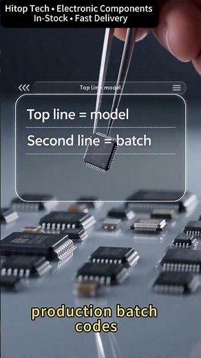 🎬 Chip “ID Codes” ExplainedModel, batch, origin—everything in one line. #ChipInfo #Electronics