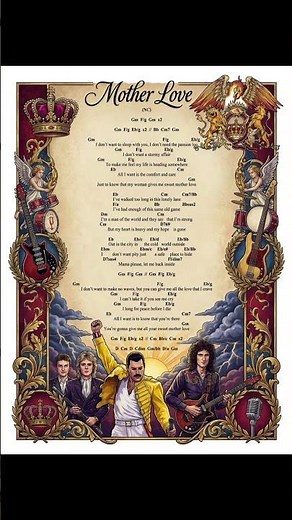 Queen Made In Heaven Illustrated Songbook with Chords