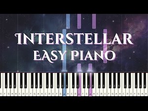 Interstellar – EASY Piano Tutorial