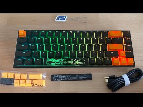 Ducky One 2 SF - 65% Mechanical Keyboard Unboxing